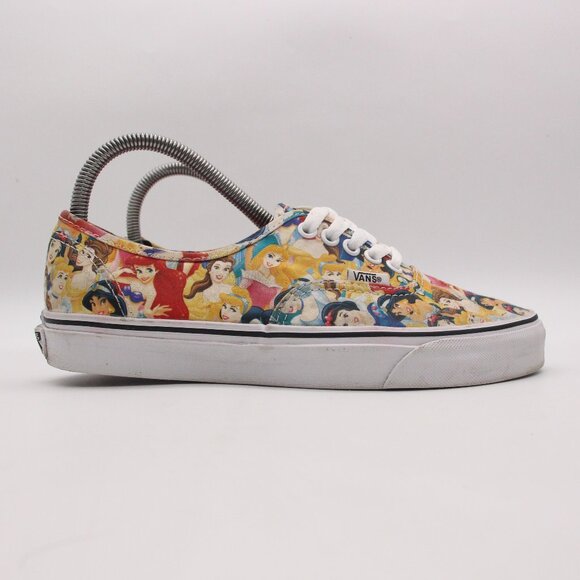 Vans x Disney Princess Shoes Women's 8 Cinderella Snow White Sneaker - Picture 2 of 9